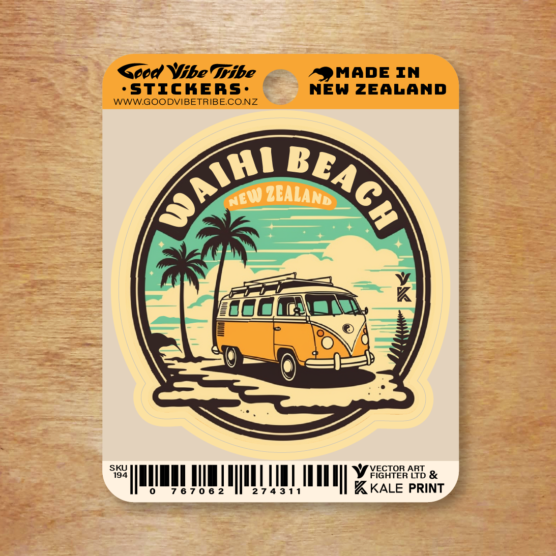 Waihi Beach VW Kombi