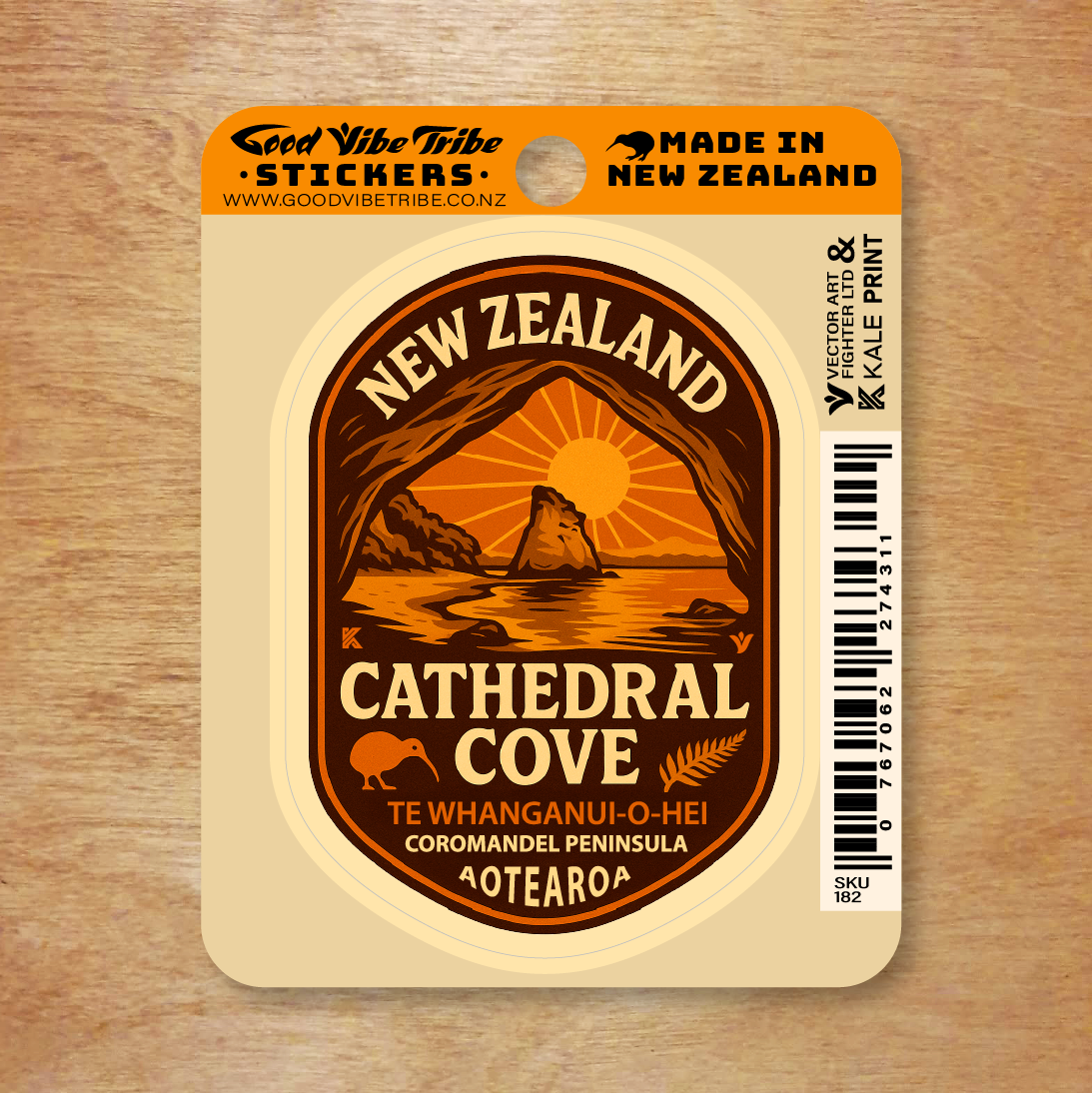 Cathedral Cove - Vintage