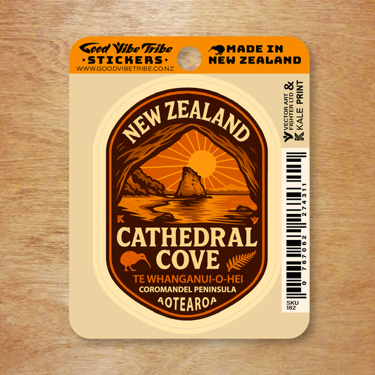 Cathedral Cove - Vintage
