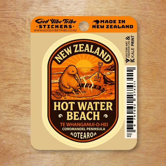 Hot Water Beach Kiwi